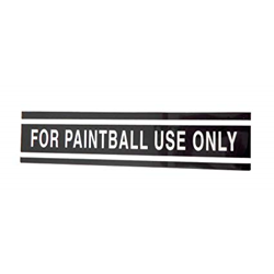 Sticker Paintball Only